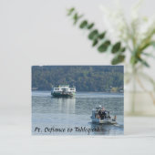 Pt. Defiance Ferry Postcard Postkarte (Stehend Vorderseite)