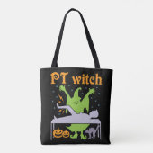 PT Hexenphysiktherapeut Halloween Tasche (Rückseite)