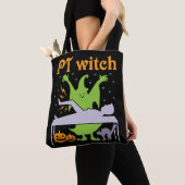PT Hexenphysiktherapeut Halloween Tasche (Von Nahem)