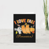 Pt Nurse Fall I Liebe Fall Prävention Fall Physisc Karte (Vorderseite)