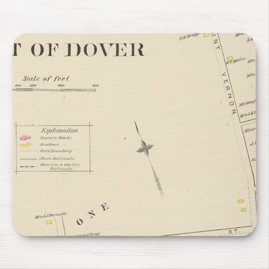 Pt of Dover Ward 1 Mousepad (Vorne)