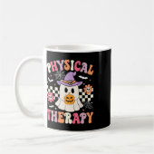 Pt Physical Therapy Halloween Retro Ghost Pt Hallo Kaffeetasse (Links)