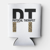 PT Physiotherapeut Cheetah Print PT Grad Geschenke Dosenkühler (Vorderseite)