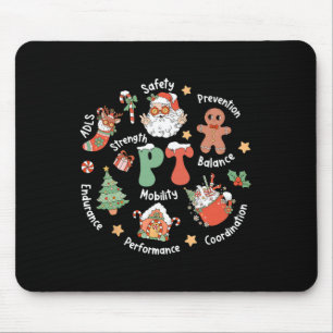 Pt Physiotherapie Santa Squad Weihnachten Physioth Mousepad