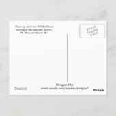 Pt. Pleasant NJ Wish Sie waren hier! Palmen Postkarte (Rückseite)