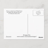 Pt. Pleasant NJ Wish Sie waren hier! Palmen Postkarte (Rückseite)