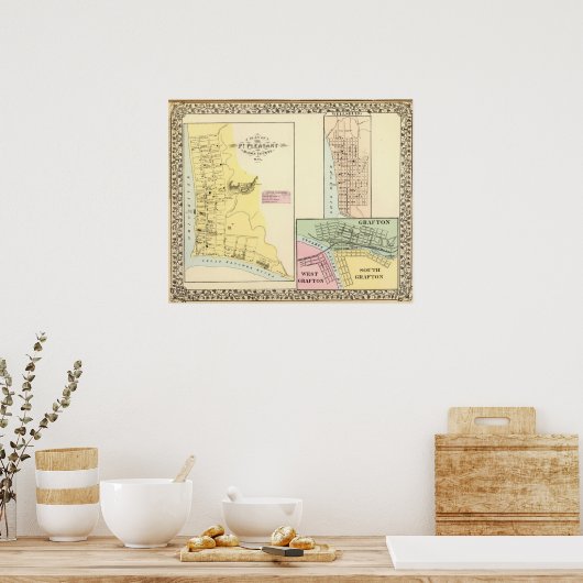 Pt Pleasant, West Virginia Poster (Küche)