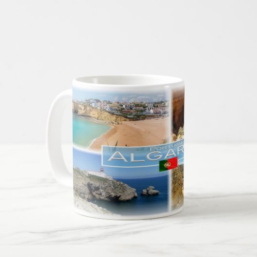 PT Portugal - Algarve - Kaffeetasse (Vorderseite Links)