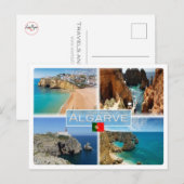 PT Portugal - Algarve - Postkarte (Vorne/Hinten)