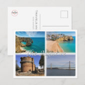 PT Portugal - Algarve - Postkarte (Vorne/Hinten)