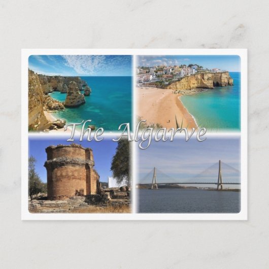 PT Portugal - Algarve - Postkarte (Vorderseite)