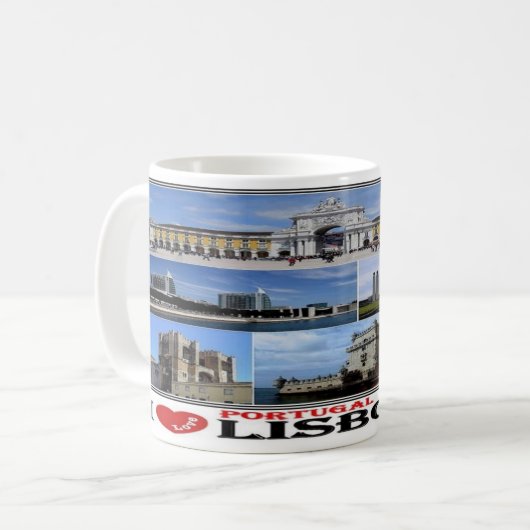 PT - Portugal - Lissabon Kaffeetasse (Vorderseite Links)