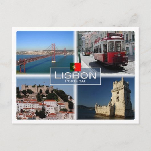 PT Portugal - Lissabon - Postkarte (Vorderseite)