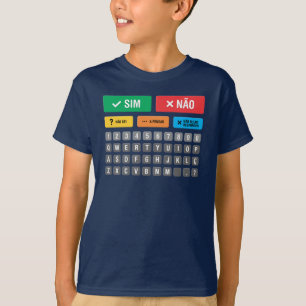 PT-PT Autismus AAC PECS Mitteilung zur Meldung 05 T-Shirt