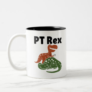 PT Rex Physiotherapeut Zweifarbige Tasse