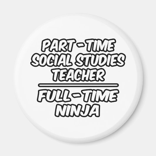 PT Sozialstudien Lehrer ... FT Ninja Magnet (Vorne)