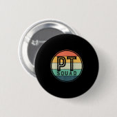 Pt Squad Retro Physiotherapie Button (Vorne & Hinten)