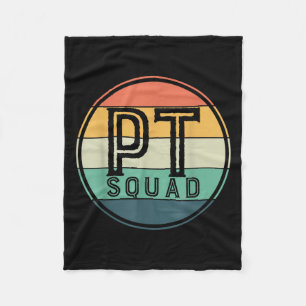 Pt Squad Retro Physiotherapie Fleecedecke