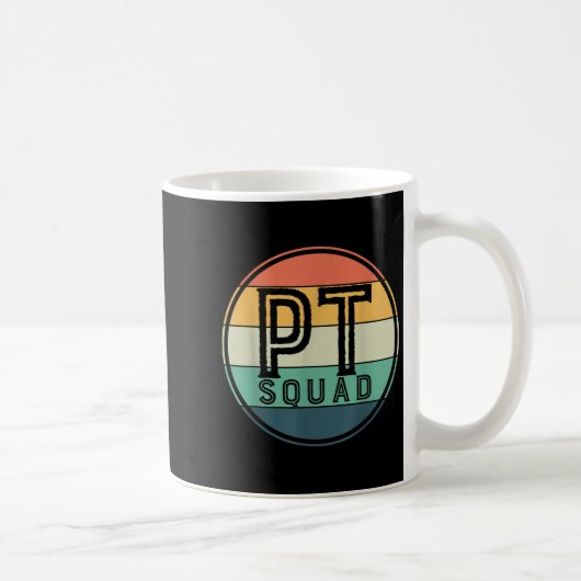 Pt Squad Retro Physiotherapie Kaffeetasse (Rechts)