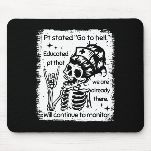 PT stand zu Hell ausgebildet Pt, dass wir Alrea si Mousepad (Vorne)