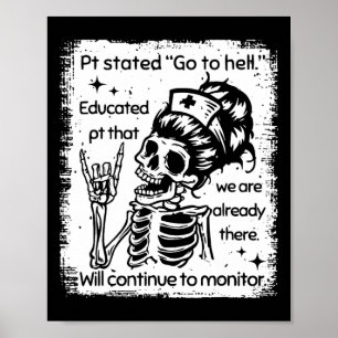 PT stand zu Hell ausgebildet Pt, dass wir Alrea si Poster