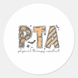 Pta Halloween Physikalische Therapie Istant Spooky Runder Aufkleber