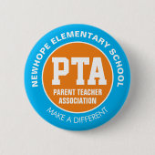PTA Paritätische Lehrervereinigung Button (Vorderseite)