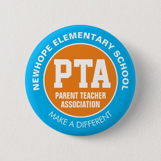 PTA Paritätische Lehrervereinigung Button (Vorderseite)