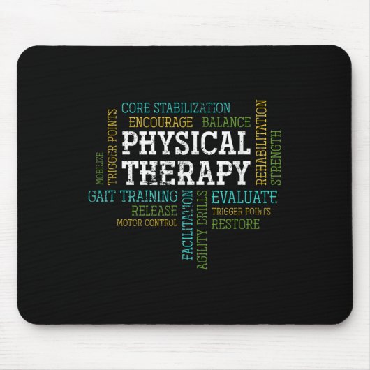 Pta Physical Motivational Therapy Gift Physical Th Mousepad (Vorne)