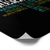 Pta Physical Motivational Therapy Gift Physical Th Poster (Ecke)