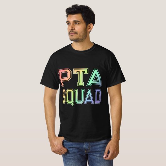 PTA Squad - Organisation der Elternlehrer T-Shirt (Vorne ganz)