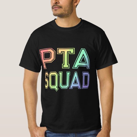 PTA Squad - Organisation der Elternlehrer T-Shirt (Vorderseite)