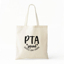 PTA Squad Tote Bag für Freiwillige PTA Mama PTA Va