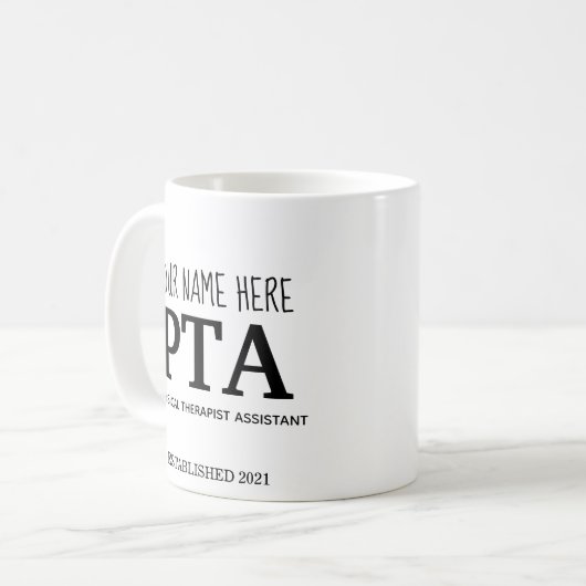 PTA-Tasse Kaffeetasse (Vorderseite Links)