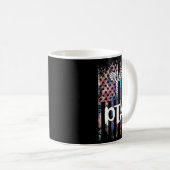 Pta Therapist American Flag Physical Therapy Assis Kaffeetasse (VorderseiteRechts)
