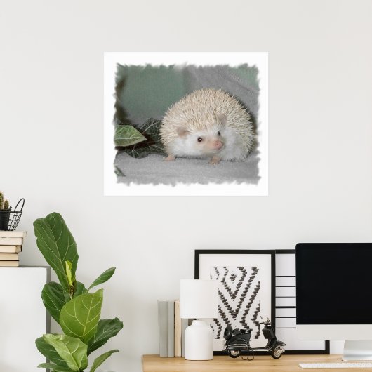 Ptarmigan der Igel Poster (Heimbüro)