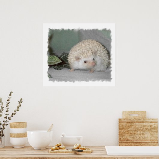 Ptarmigan der Igel Poster (Küche)