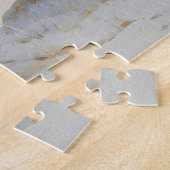 Ptarmigan stürzt im Winter ab und fliegt über den  Puzzle (Seite)