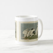 Ptarmigan - Vögel von Audubon Kaffeetasse (VorderseiteRechts)