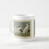 Ptarmigan - Vögel von Audubon Kaffeetasse (Vorderseite Links)