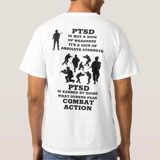 PTBS T-Shirt (Rückseite)