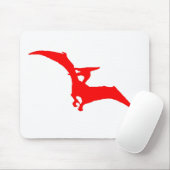Pteam Pterodactyl-Leichtathletik-Kleid Mousepad (Mit Mouse)