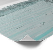 Pteranodon die Schiffe und das Mondplakat Poster (Ecke)