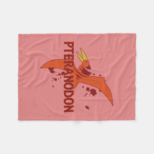 Pteranodon Fleecedecke (Vorderseite (Horizontal))