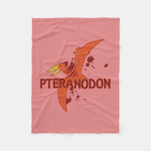 Pteranodon Fleecedecke (Vorderseite)