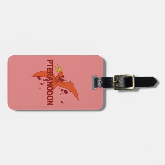 Pteranodon Gepäckanhänger (Vorderseite horizontal)