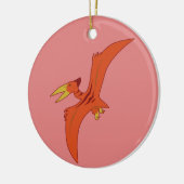 Pteranodon Keramikornament (Links)