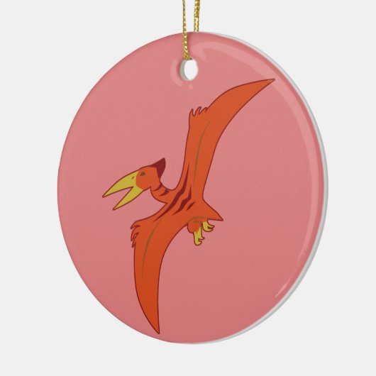 Pteranodon Keramikornament (Links)