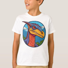 Pteranodon - Klassischer Dinosaurier-T-Shirt-T - S T-Shirt