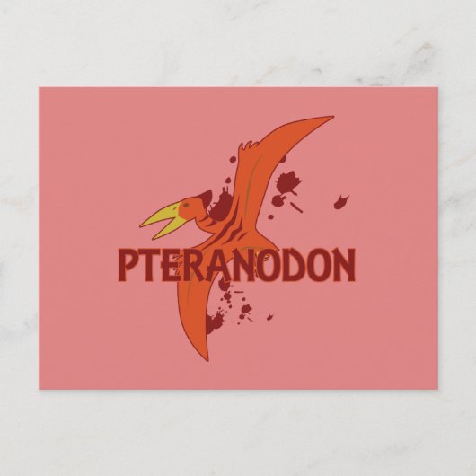 Pteranodon Postkarte (Vorderseite)
